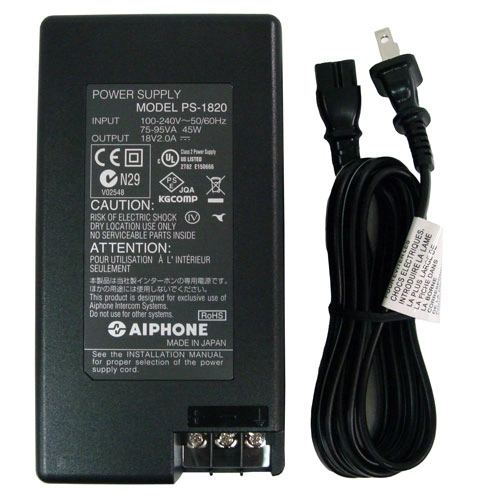 p 15391 AIPHONE PS 1820S