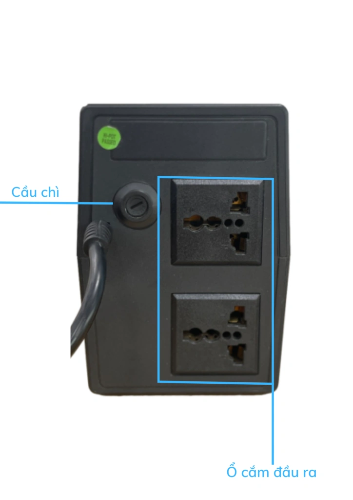 POW-700 (700VA/ 360W) BỘ LƯU ĐIỆN MARUSON