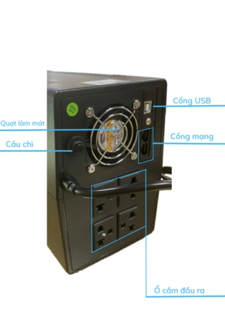 POW-2200 (2200VA/ 1200W) BỘ LƯU ĐIỆN MARUSON
