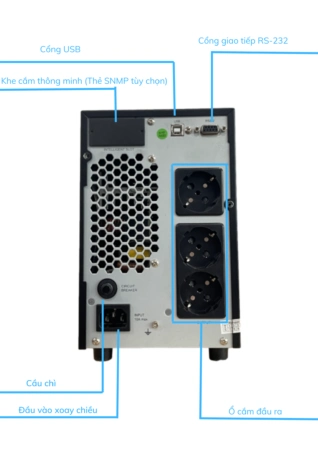 ULT-W1KGMG (1000VA/ 900W) Bộ lưu điện MARUSON